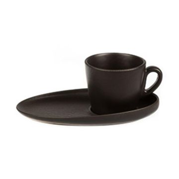 Кофейная пара 100 мл d 6,8 см h6 см Espresso Black Raw Stellar P.L. Proff Cuisine [6]
