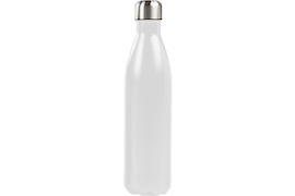 Бутылка-термос 0.75 л белая, нержавеющая сталь
