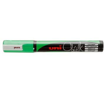 Маркер «Зеленый неон» для оконных и стеклянных поверхностей 1,8-2,5 мм Uni Chalk PWE-5M [110033]